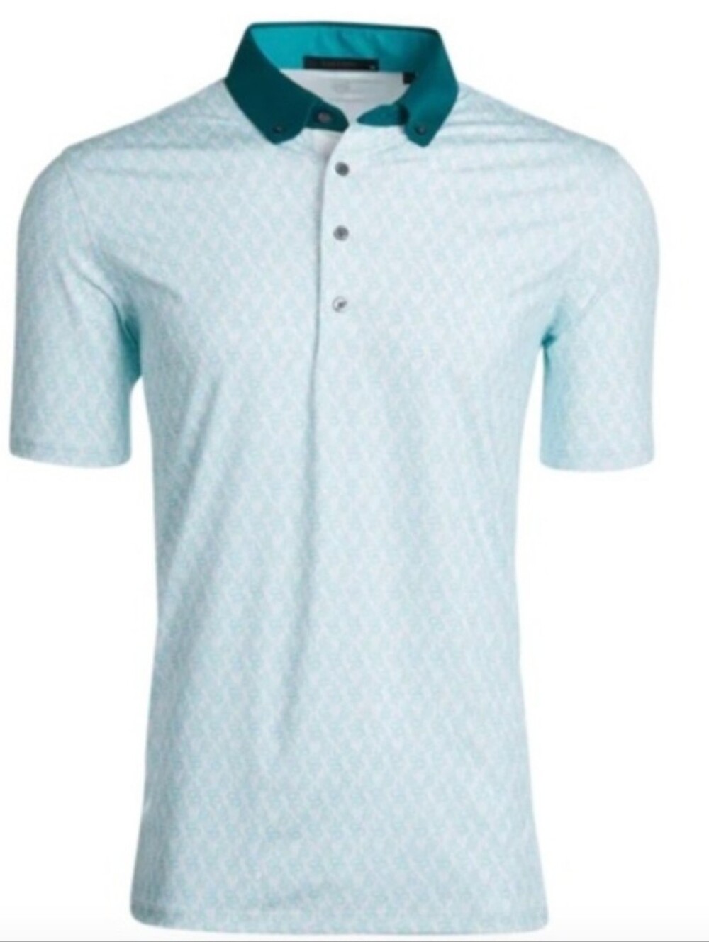 NWT Greyson Golf Polo Men's XL Snake Diaries Print Performance Shirt